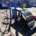 Обновили внешний вид детского городка Уральская 1а