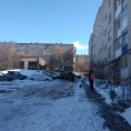 Механизированная расчистка двора Уральская 1а.😊