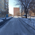 Механизированная уборка придомовой территории от снега