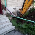 Замена выпуска КНС по адресу Победы 28