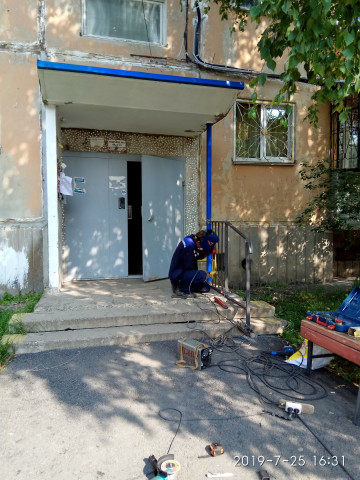 Установка перил Парковая 5