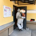 Санитарная обработка подвального помещения Автозаводцев 33