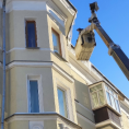 Расчистка кровли от снега и наледи
