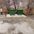 Устройство контейнерной площадки по адресу Ильменская 94.