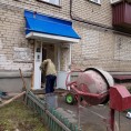 Ремонт входной группы Автозаводцев 45
